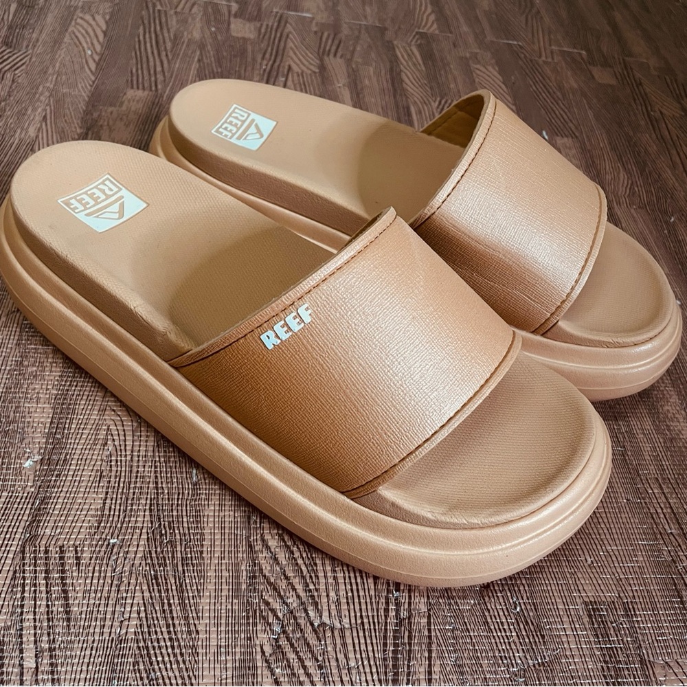 New Reef Cushion Bondi Bay Vintage Oasis Womens Sandals Sz 9